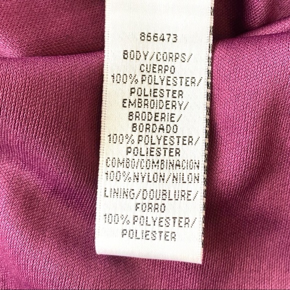 New Js Collections Embroidered A- Line Gown - Picture 9 of 11